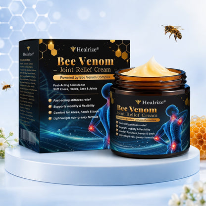[white] Healrize® Bee Venom Joint Relief Cream 🦵Powerful Bee Venom Cream for Joint & Muscle Pain Relief – Feel Comfort in Minutes
