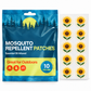 Velnoriah Sunflower Design Mosquito Repellent Patches | 10-Pack