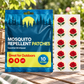 Velnoriah Red Rose Design Mosquito Repellent Patches | 10-Pack