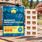 Velnoriah Brown Bear Mosquito Repellent Patches | 10-Pack