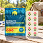 Velnoriah Pink Tulip Design Mosquito Repellent Patches | 10-Pack