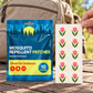 Velnoriah Pink Tulip Design Mosquito Repellent Patches | 10-Pack