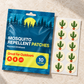 Velnoriah Cactus Design Mosquito Repellent Patches | 10-Pack